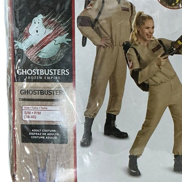 Ghostbusters Costume Inflatable Proton Backpack and Wand Adult Unisex S/M 38-40 - Picture 5 of 16